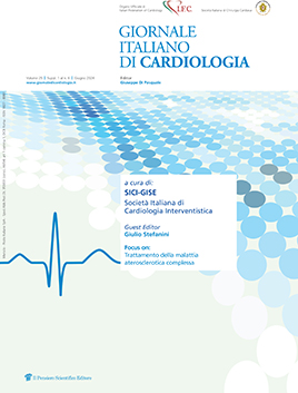 2024 Vol. 25 Suppl. 1 al N. 6 Giugnoa cura di:
SICI-GISE
Società Italiana di
Cardiologia Interventistica