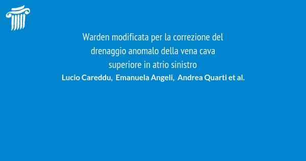 Isolamento bilaterale della vena polmonare